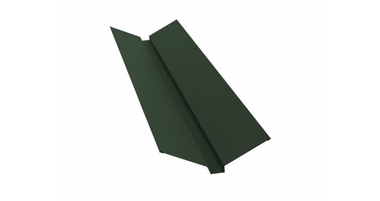 Планка карнизная 100х65 GreenCoat Pural RR 11 темно-зеленый