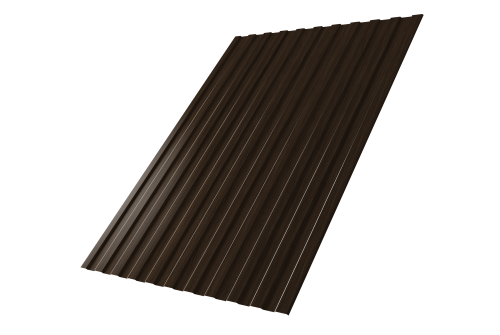 Профнастил С8А 0,45 Print Elite Coffee Wood TwinColor