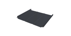 Кликфальц Pro Line Grand Line 0,5 Rooftop Бархат с пленкой на замках RAL 7024 мокрый асфальт