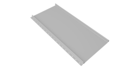 Кликфальц mini Grand Line 0,45 Drap TX с пленкой на замках RAL 7047 телегрей 4