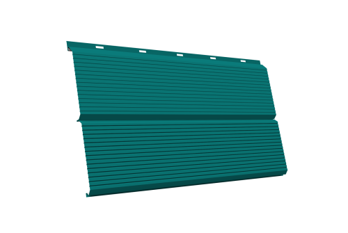 ЭкоБрус 0,345 Gofr GL 0.45 PE с пленкой RAL 5021 водная синь