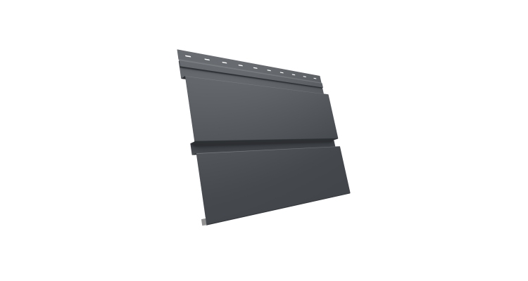 Квадро брус 0.5 Satin с пленкой RAL 7024 мокрый асфальт