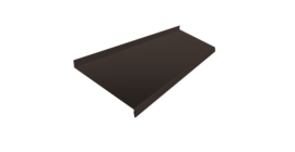 Отлив простой 250 0,45 Drap TR RR 32 темно-коричневый (2м)