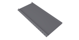 Кликфальц mini Grand Line 0,5 PE с пленкой на замках RAL 7004 сигнальный серый