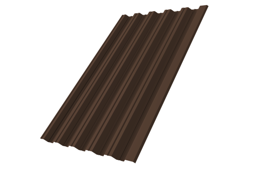 Профнастил HC35R 0.45 Drap TX RAL 8017 шоколад