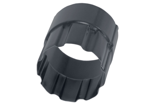 Соединитель трубы 90 мм Мatt RAL 7024 мокрый асфальт