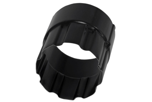 Соединитель трубы 90 мм Мatt RAL 9005 черный