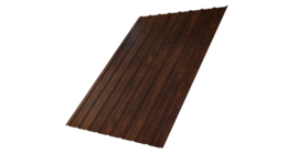 Профнастил С10A 0,45 Print-Double Premium Cherry Wood Dark F