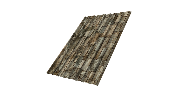 Профнастил С20A 0.45 Print Elite Fine Stone TwinColor