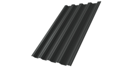 Профнастил НС44 0,5 Satin Matt TX RAL 7016 антрацитово-серый