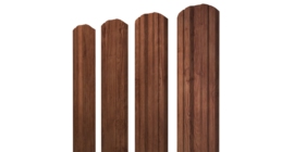 Штакетник Twin фигурный 0,45 Print Premium Rowan Fresh TwinColor