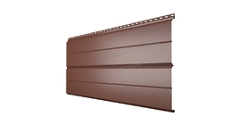 Сайдинг Металл Профиль Lбрус-XL-Н-14х335 (ПЭ-01-8017-0.45)