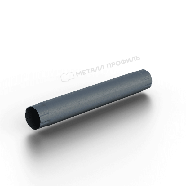 Труба соединительная Металл Профиль Foramina Freeze D100х1000 Grey