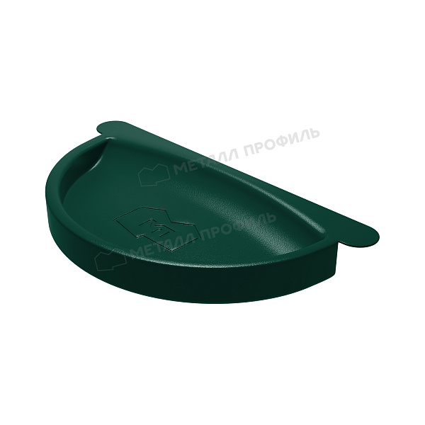 Заглушка желоба Металл Профиль Foramina PUR D150 RAL 6005