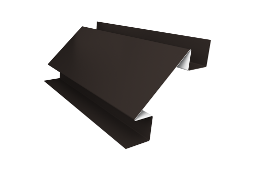 Планка угла внутреннего сложного Экобрус Grand Line 0,5 Drap TX RR 32 темно-коричневый (2м)