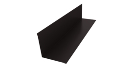 Угол внутренний 110х110 0,45 Drap ST RR 32 темно-коричневый (3м)