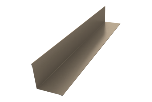 Угол внутренний 30х30 0,45 PE с пленкой RAL 1015 светлая слоновая кость (2м)