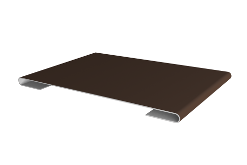 Планка стыковочная 0,45 Drap TX RAL 8017 шоколад (2м)