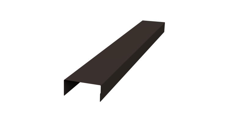 Крышка 30х20 жалюзи Texas 0,5 Satin RR 32 темно-коричневый (2м)