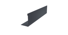 Нащельник 150 Texas 25х35 0,45 PE-Double RAL 7024 мокрый асфальт (L2,0)