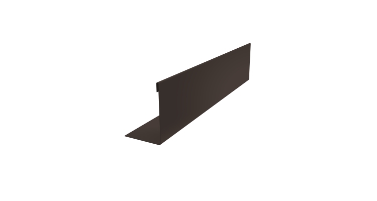 Нащельник 150 Texas 25х35 0,45 Drap-double TX RR 32 темно-коричневый (L1,8)