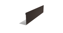 Нащельник 125 Texas 25х35 0,5 PurPro Matt 275 RR 32 темно-коричневый (L2,0)