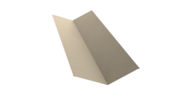 Планка ендовы верхней 145х145 0,45 Drap TX RAL 1015 светлая слоновая кость (2м)