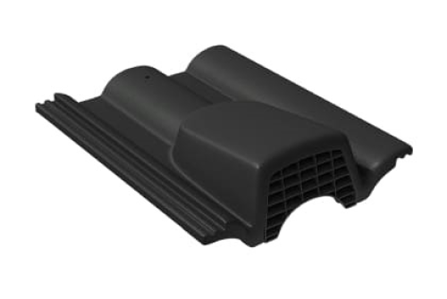 Вентиляционная черепица Braas Таунус черный