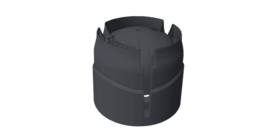 Колпак Krovent Hupcap 270 new серый