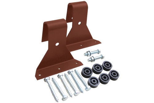 Кронштейн кровельный для лестницы Grand Line RAL 8004 (комплект)