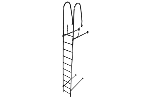 Лестница стеновая Grand Line RAL 9005 2,76м