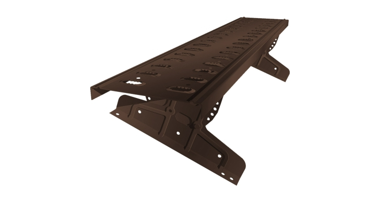 Мостик переходной 2,5 RAL 8017