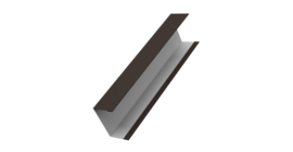 Крышка жалюзи Milan, Tokyo для калиток, ворот 0,5 Drap RR 32 темно-коричневый (3м)