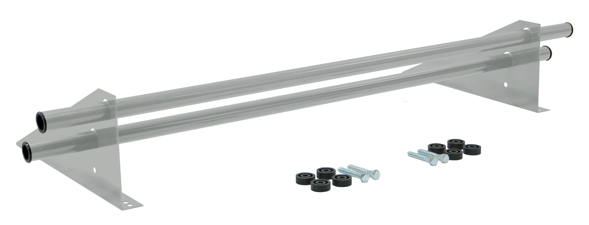 Снегозадержатель трубчатый универсальный Optima RAL 9006 1м