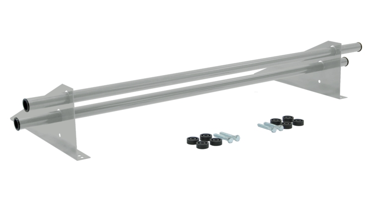 Снегозадержатель трубчатый универсальный Optima RAL 9006 1м