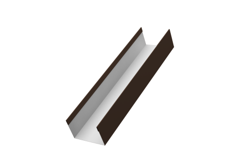 Стойка жалюзи Milan,Tokyo 0,45 Drap RAL 8017 шоколад (1,8м)