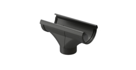 Водосточная воронка Lux, графит